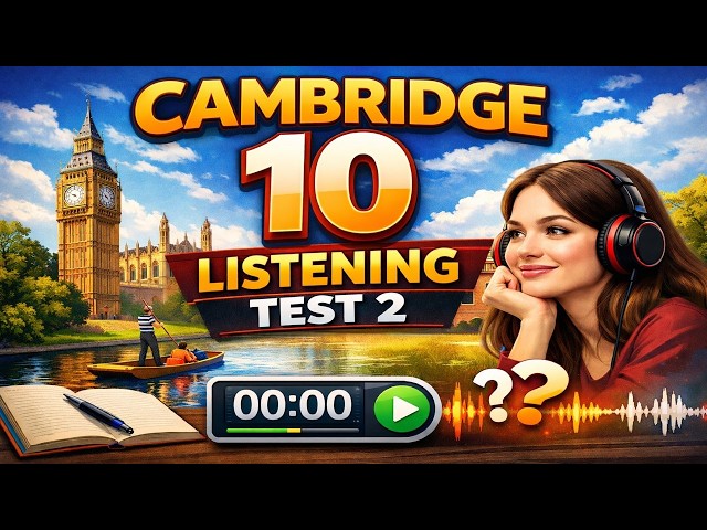 Cambridge 10 listening test 2