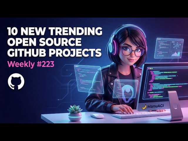 Top Trending GitHub Projects This Week Part-1 : Open Source AI, Automation & Dev Tools