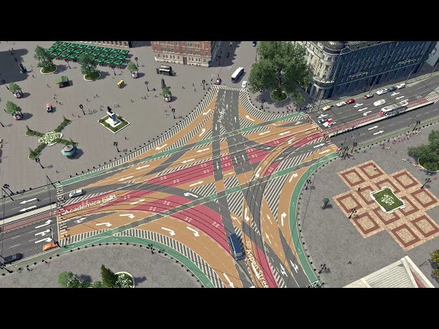 Bergstaadt | Intersection Marking Tool | Tutorial | Example | #Ep.06 | Cities: Skylines