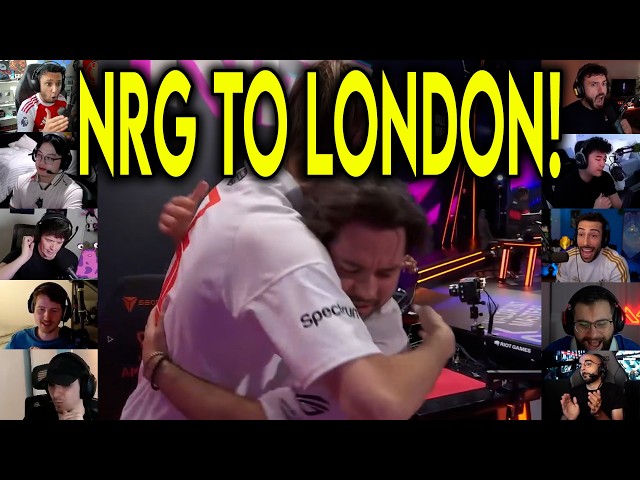 Valorant Streamers React To NRG Qualifying To Masters London After Beating 100T In VCT