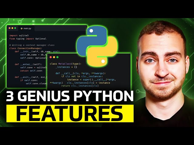 Learn These 3 GENUIS Python Features