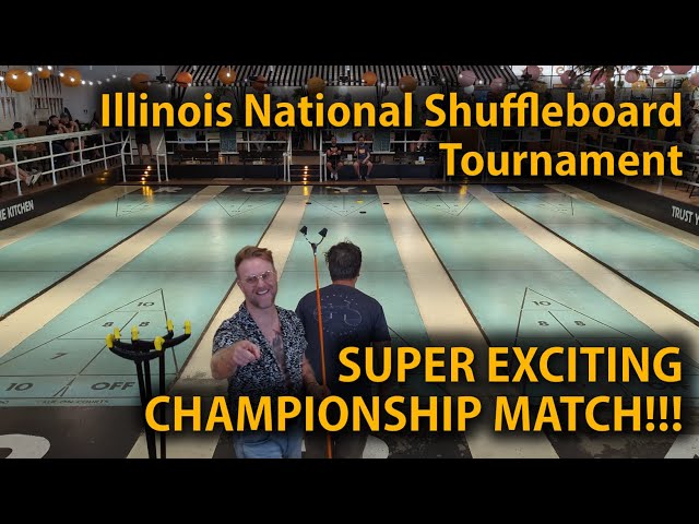 CHAMPIONSHIP MATCH! | Ruggy-Drew vs. Mike-Mike | Finals | Chicago National Shuffleboard Championship