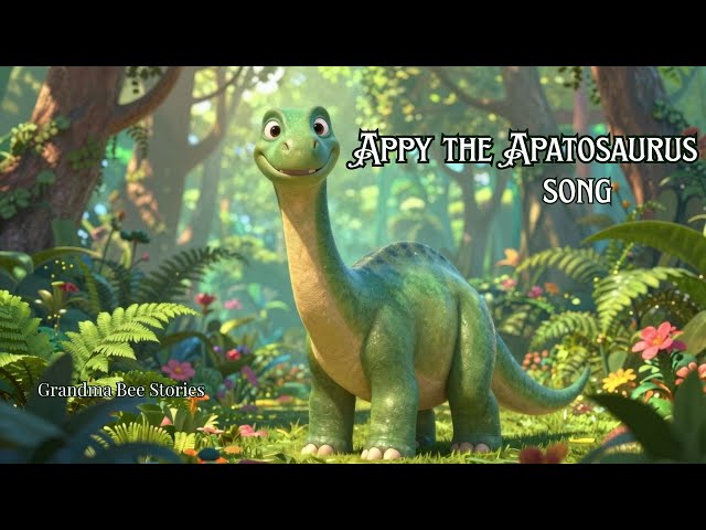 Appy the Apatosaurus Song  #Apatosaurus #dinosaur #educationalvideo