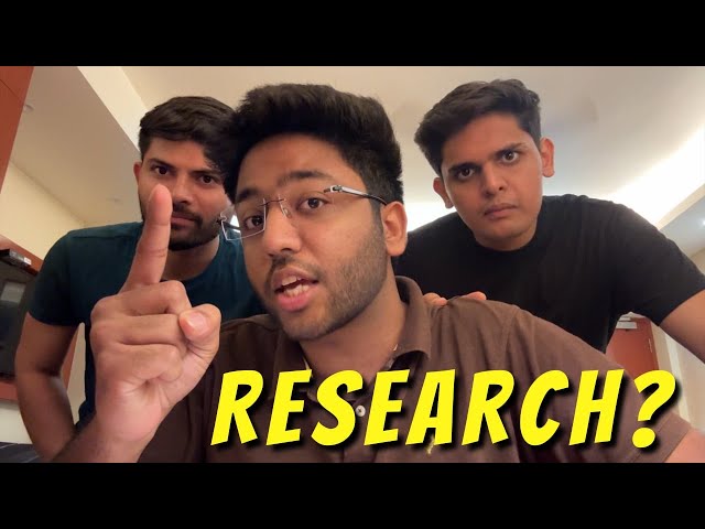 Research Chal Rahi Hai 🔥 - Not an Educational Video