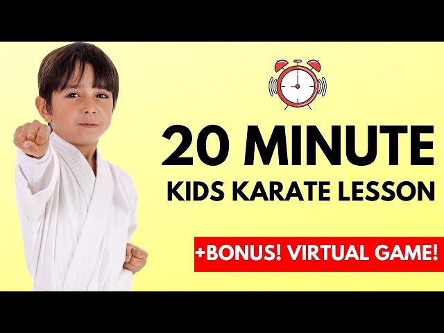 How To Learn Karate For Kids Online | 20 Minute Lesson! | Dojo Go (Week 14)