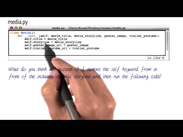 Is Self Important? - Programming Foundations with Python