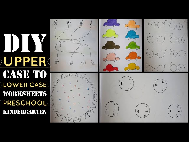 DIY worksheets for kindergarten | Worksheets for LKG UKG and Nursery kids #shorts #1minworksheet
