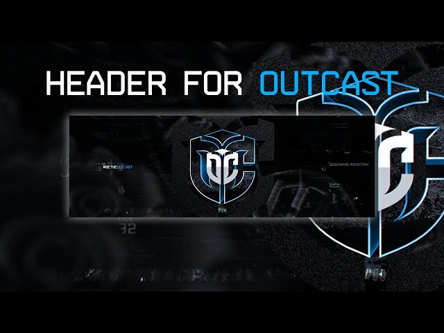 Outcast Esports Header [SPEED ART]