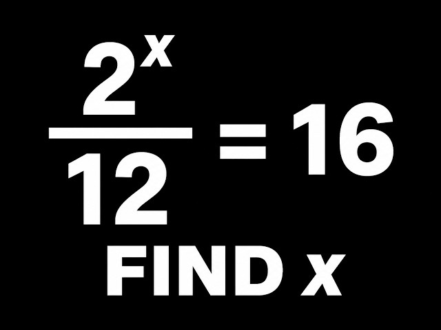 Only 1% Can Solve This Olympiad Exponential Equation!