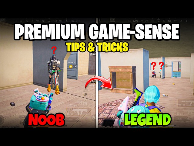 Top 10 GAME-SENSE Tips & Tricks In BGMI 4.4 Update😍 Noob To Pro GUIDE.