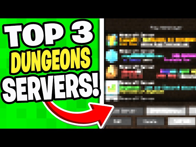 Top 3 DUNGEONS Servers For Minecraft 26.2! - Server IPs