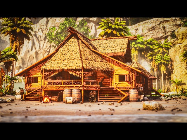 Cozy Starter Base | Build Tutorial | ARK: Survival Ascended