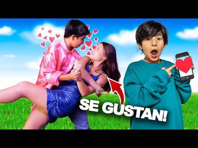 MEGAN se le DECLARA a Papuyo 😱 "Me Gustas"♥️ (Familia Virales Novela)