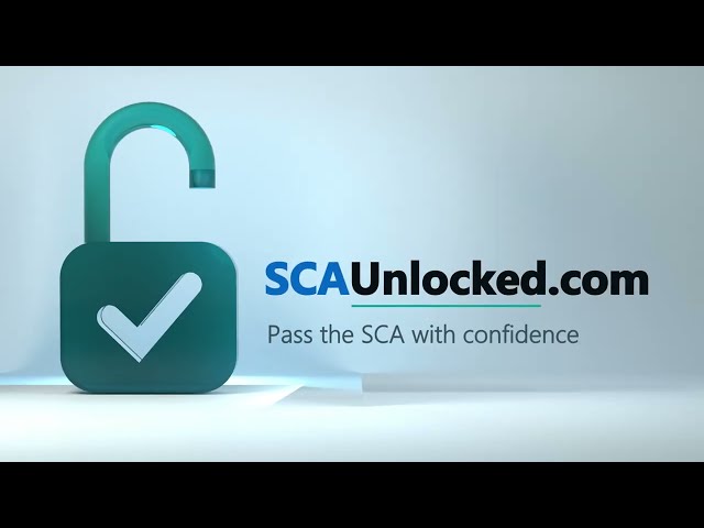 SCA prep? Have you discovered SCAUnlocked?