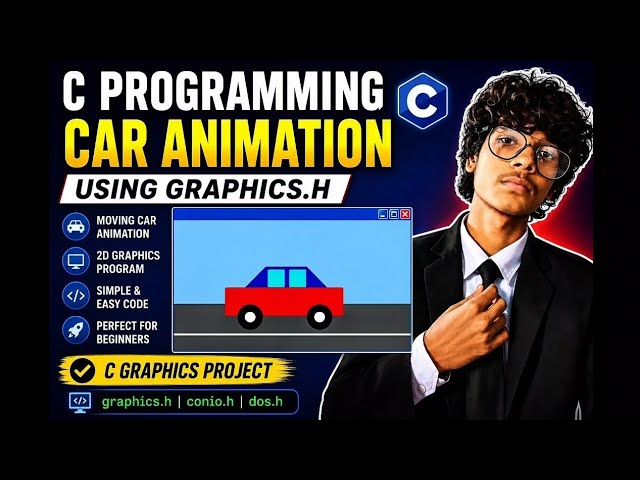 Car Animation In Programming C