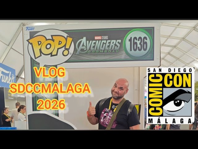 SDCC Málaga 2026 Vlog. Disney panel, actors, and experience.