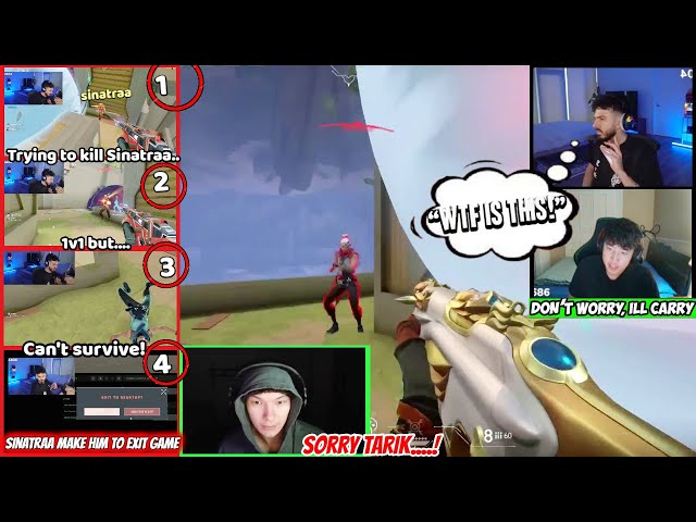 What Happened When Tarik & Marved Insanely Faced Sinatraa in Ranked | Valorant