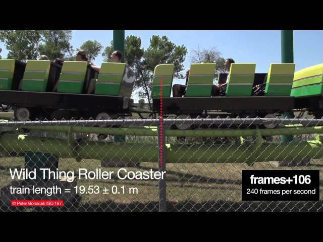 Direct Measurement Physics Video: Roller Coaster 1