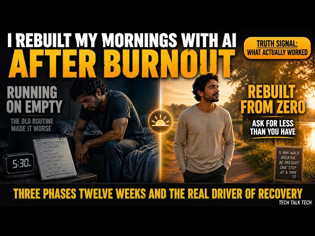 i rebuilt my mornings with ai after burnout what a