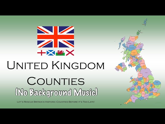 🌍 Historic Counties Explained | The Truth About the UK’s 92 Counties (no music)