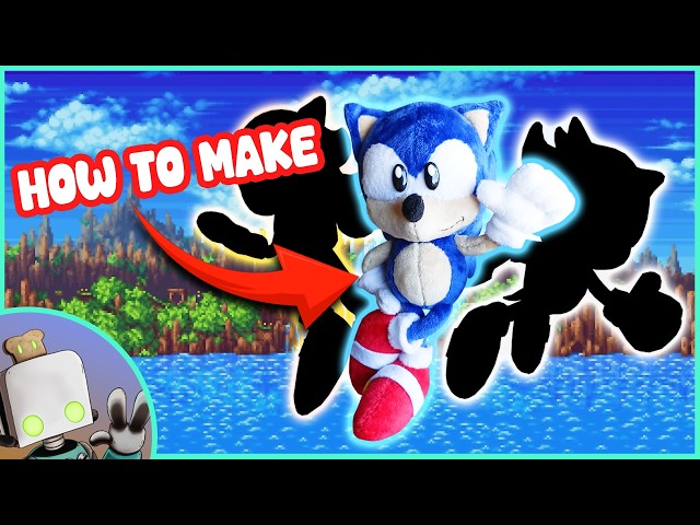 How to make your own Classic Sonic plush Trio | Plush Tutorial (1K Special)