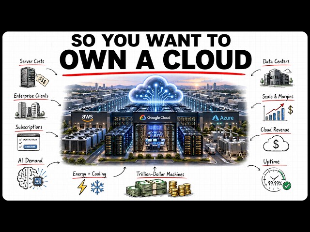 The Economics of Owning a Cloud: The Trillion-Dollar Secret Hiding Behind Every Screen