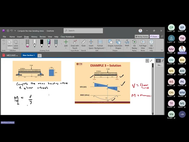 MED260S Lecture 20260812 - Bending -Beam Selection