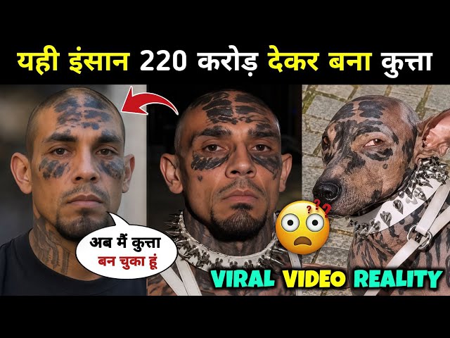 Insaan Bana Kutta 220 Crore 🤯| Insaan Kutta Ban Gaya Viral Video Reality| 220 Cr Dog Transformation