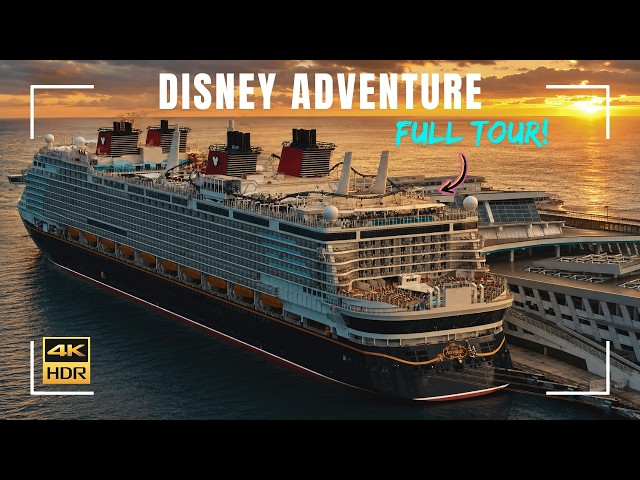 Disney Adventure full tour: Inside the world's largest Disney cruise ship