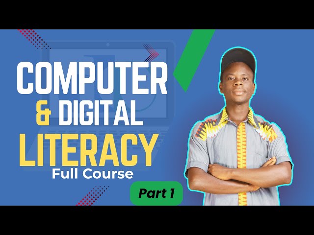 Introduction to Computers & Digital Literacy Tutorial | Beginner-Friendly Full Course