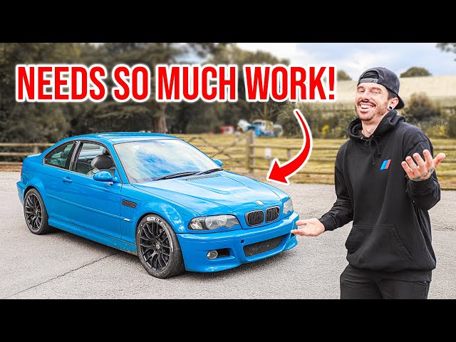 I BOUGHT AN ABANDONED E46 BMW M3 ... ITS BROKE