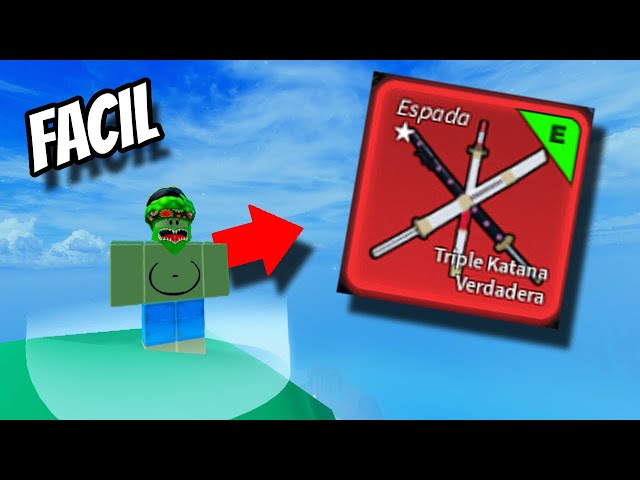 ¡COMO CONSEGUIR LA TRIPLE KATANA VERDADERA (TTK)!! Blox Fruits