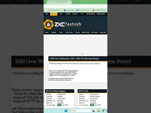 🔐 Crea Cuentas SSH, SSL y WebSocket GRATIS | Paso a Paso