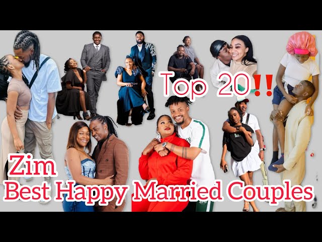 ‼️Top 20 Best Happily Married Couples In Zimbabwe 🔥ZimCelebs/Social Media Couples