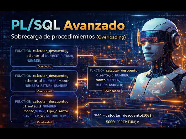 Oracle Avanzado PL\SQL procedimiento con sobrecarga - Overloading