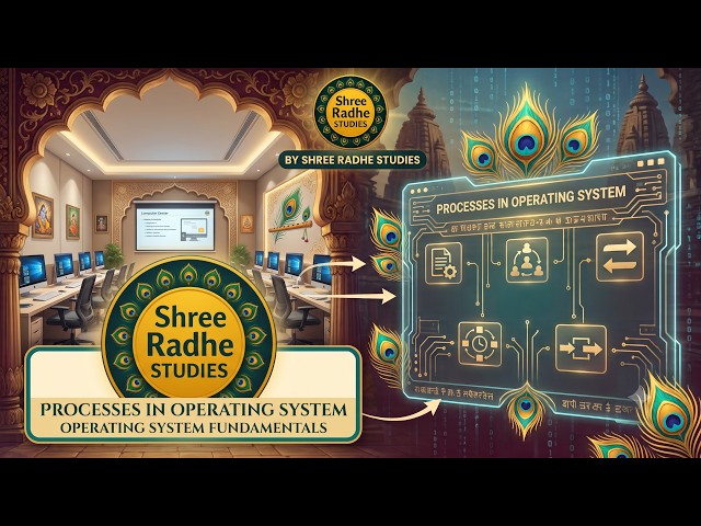 Processes in Operating System || Study in a Unique Way || Shree Radhe Studies