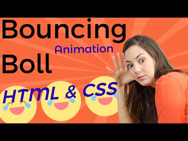 Bouncing Ball Animation in HTML & CSS | Step-by-Step Tutorial for Beginners