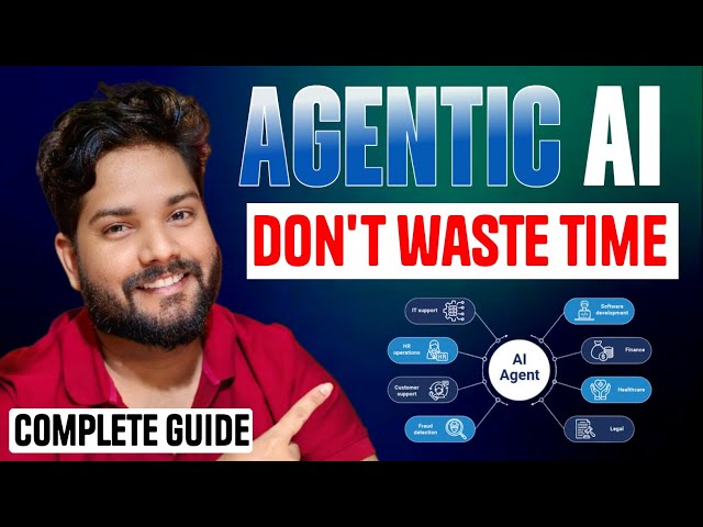 Agentic AI Explained | Complete AI Agent Development Roadmap 2026 🔥#fullstack