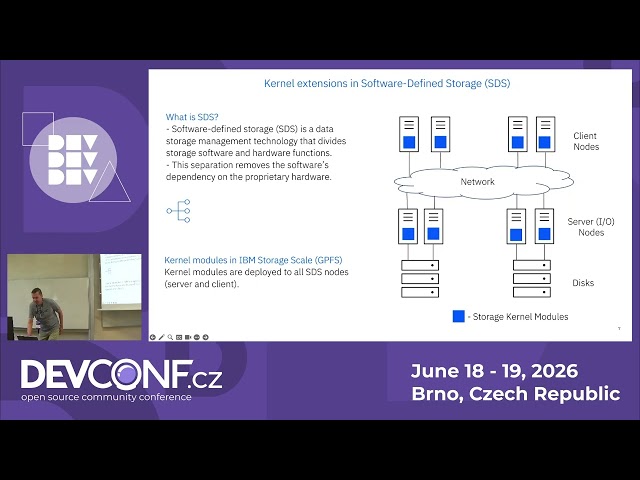 Kernel Module Management in Software-Defined Storage - DevConf.CZ 2026