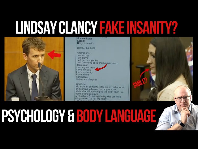 Lindsay Clancy’s Shocking Courtroom Breakdown & What It Reveals: Psychology & Body Language