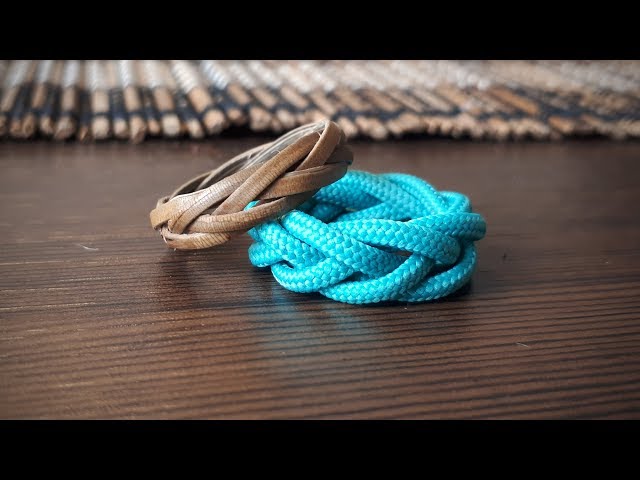 How to make a paracord ring (Spanish ring knot)