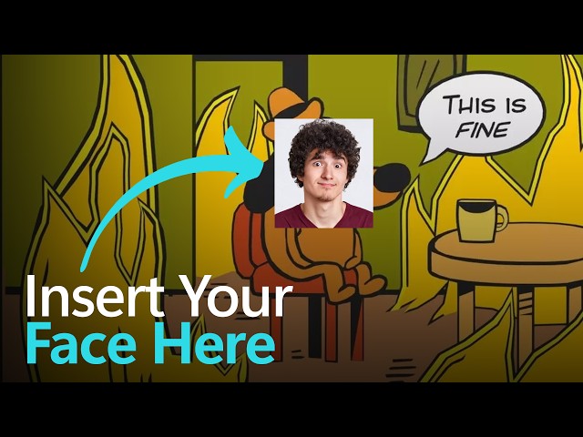 Gif Memes?  Put your face on it with automatic face tracking! | Unscripted Coding