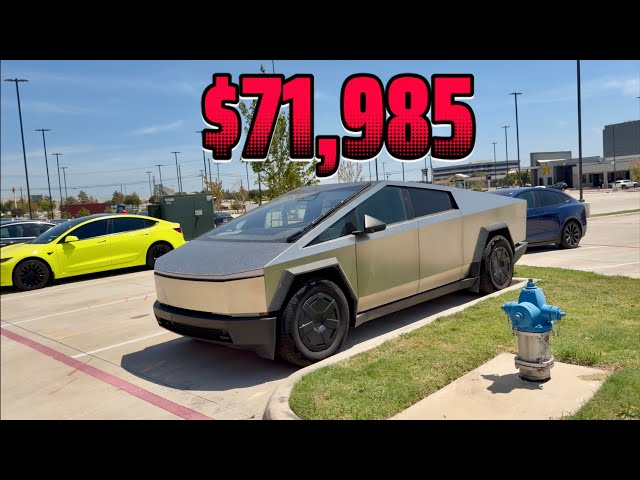 I walked inside a Tesla showroom