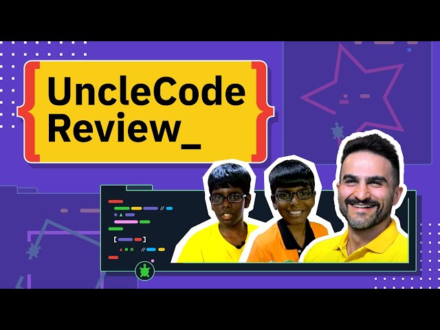 UncleCode Review Episode 9: Sham, 14yo & Shahari, 12yo