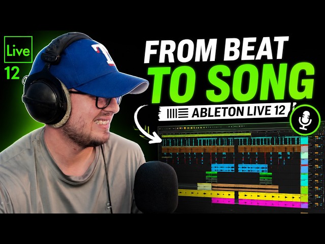 Making a Beat and Rapping Over It in Ableton Live 12!