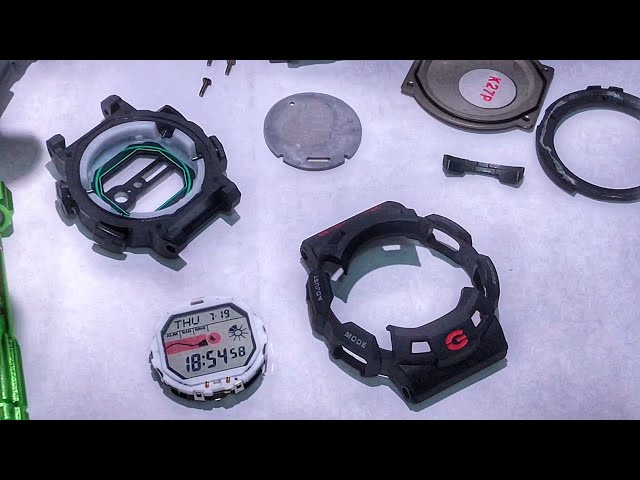 ¿Qué hay dentro de un reloj Gulfman G-Shock de la serie G-9100?