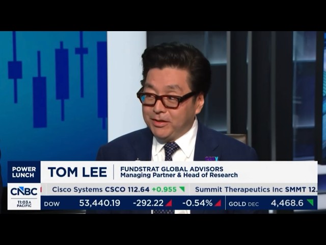 Tom Lee: The AI Bubble Comparison Is Wrong