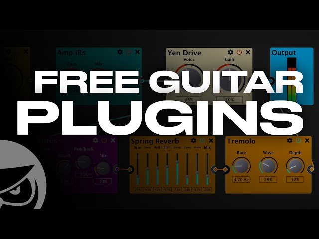 Top 12 Free Guitar Mixing Plugins