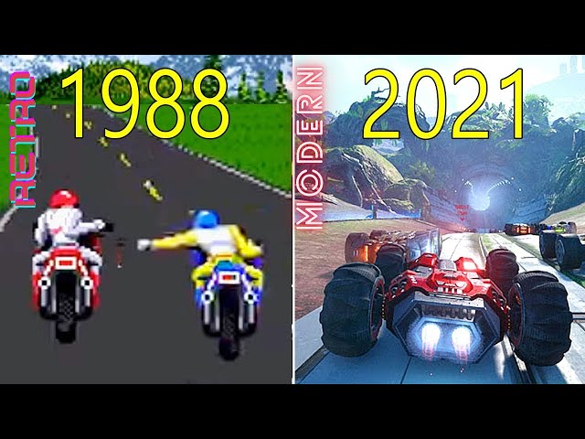Evolution of Combat Racing Games [1988-2021]