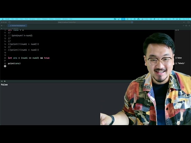 iOS Dev Ep 50: Swift Intro - Boolean Logic Or